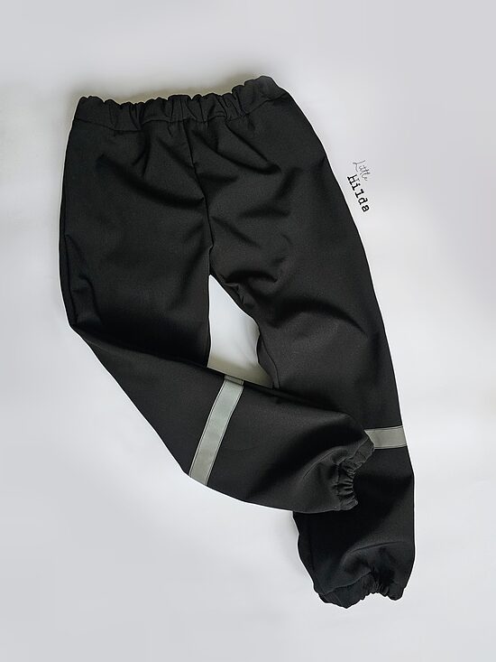 Vienkrāsas softshell bikses